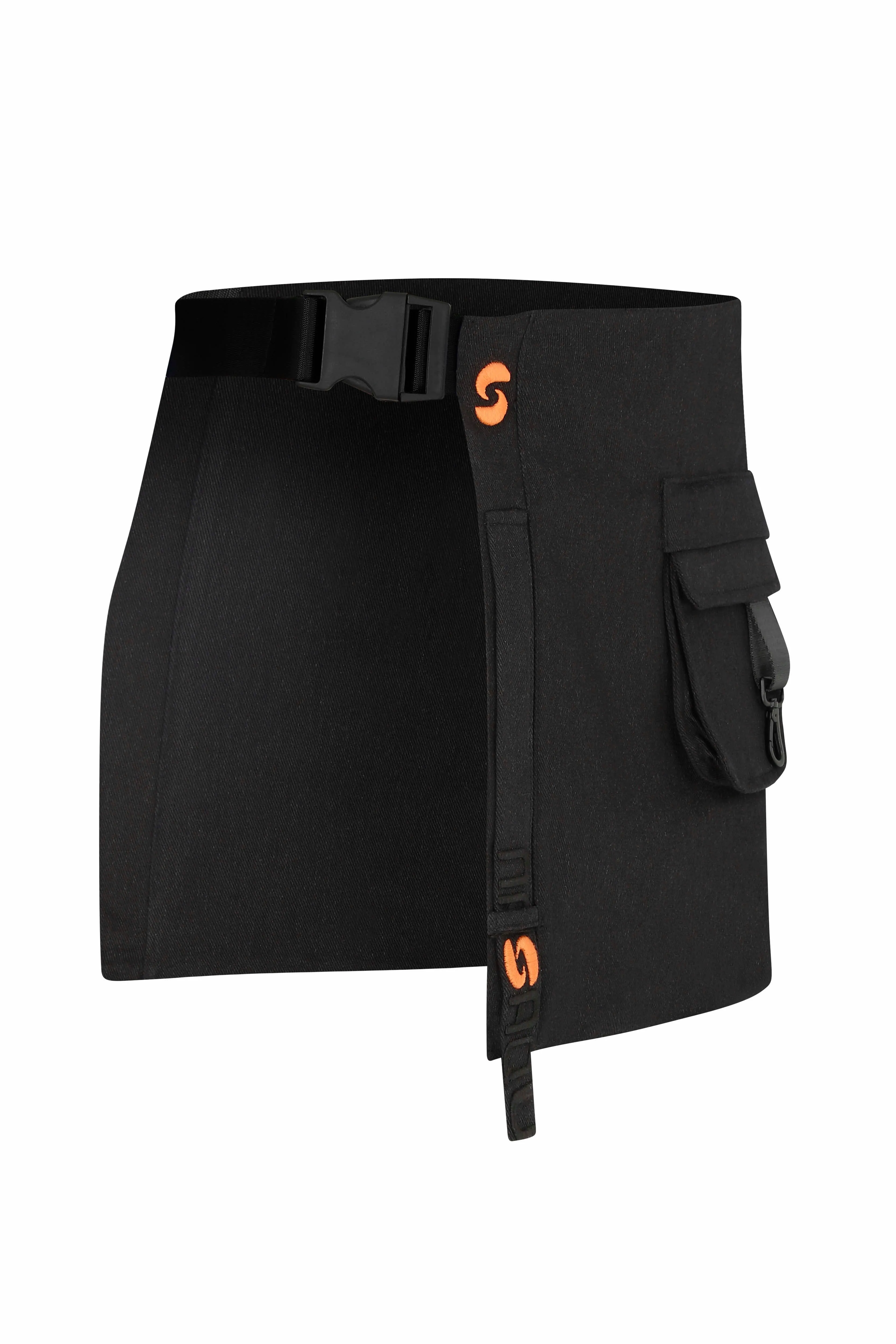 AQRU Adjustable Waist Bag - Black