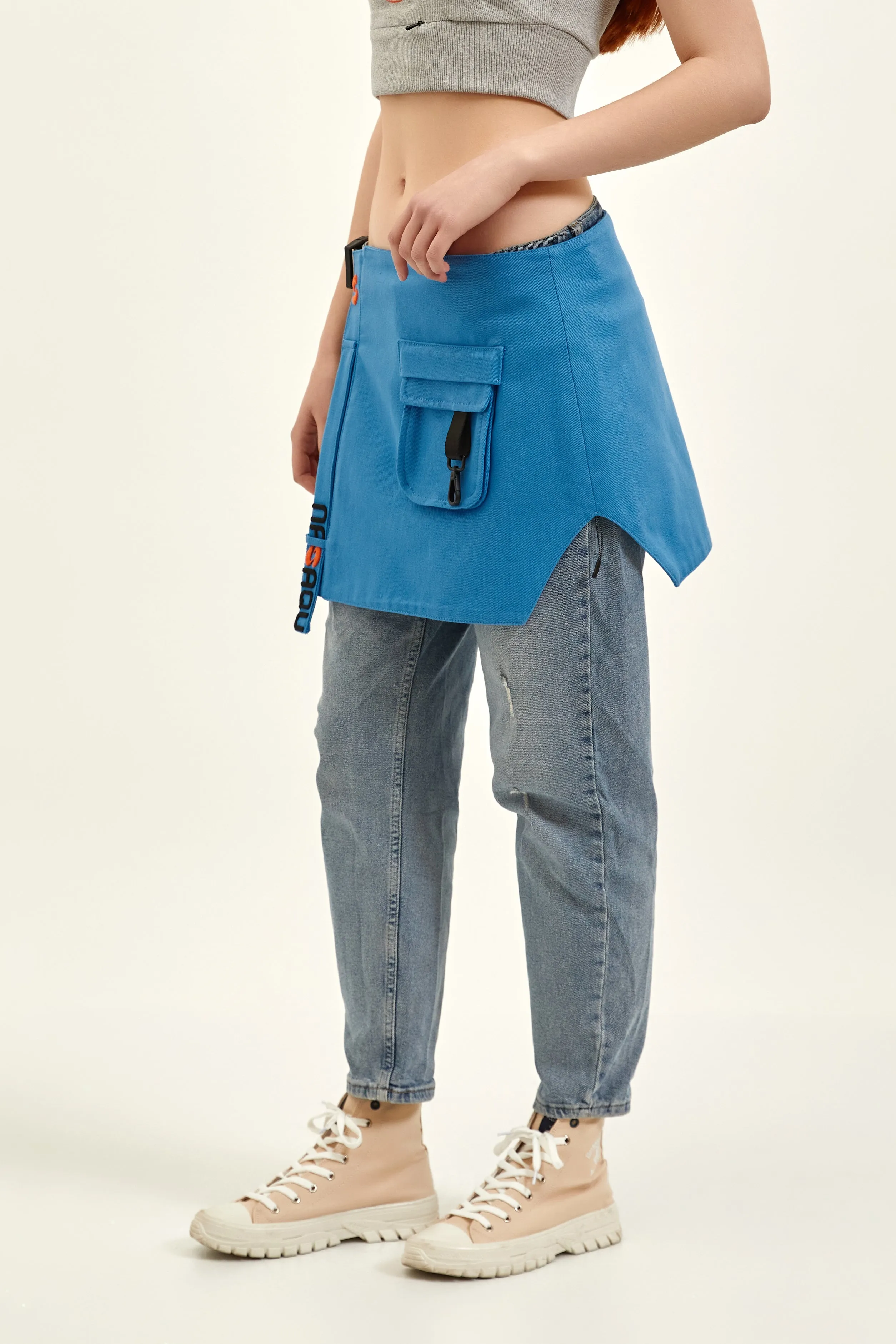 AQRU Adjustable Waist Bag - Cobalt