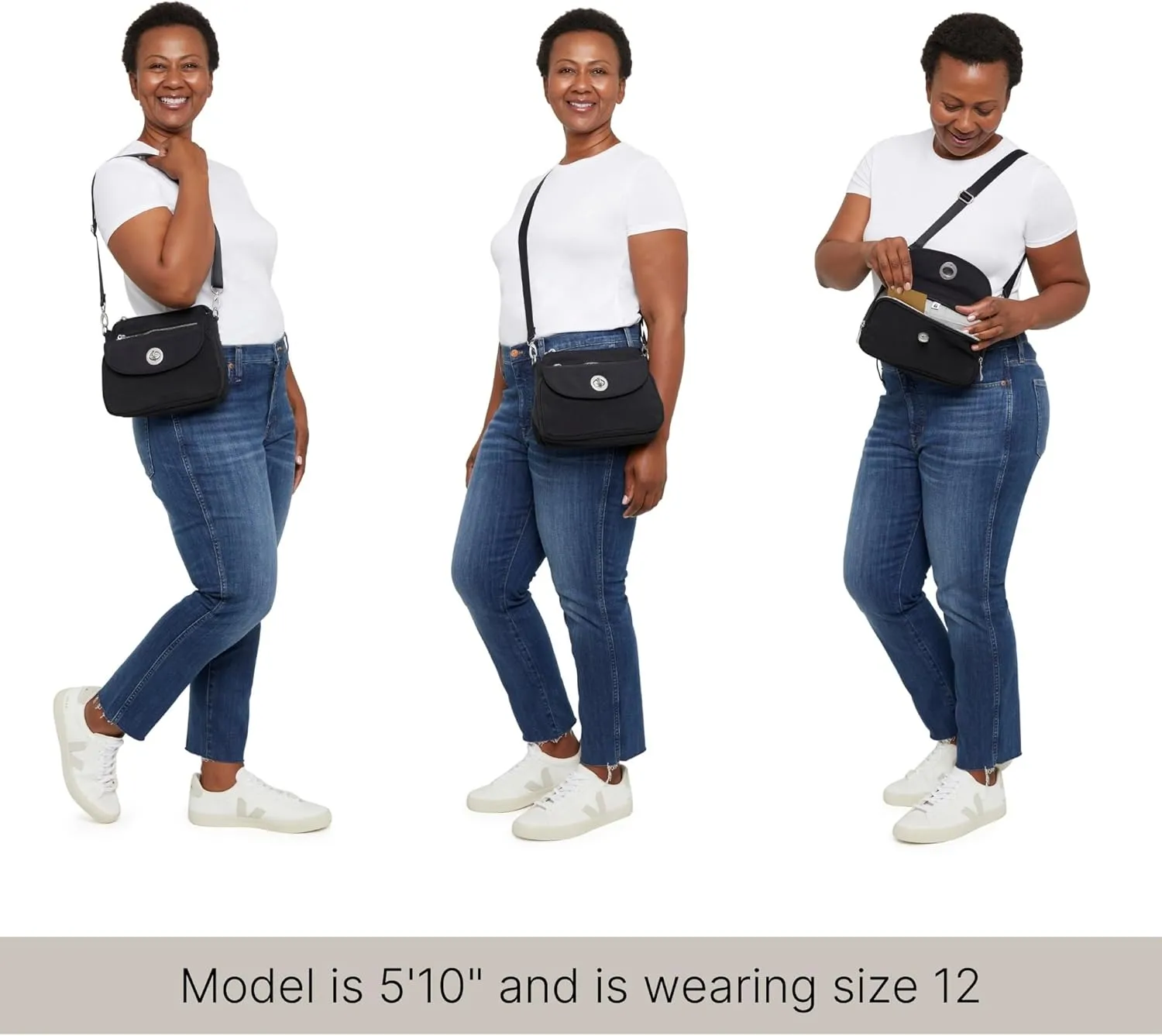 Baggallini Women's Calais Crossbody Bag