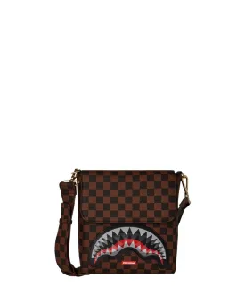 Borsa a Tracolla Lenticular Effects Messenger in Ecopelle