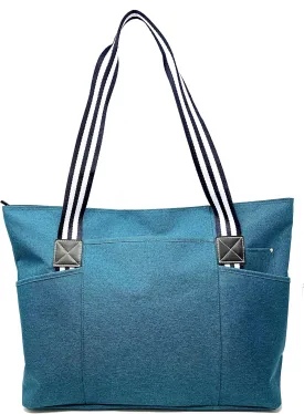 Brooke & Jess Designs Large Work Tote Bags with Pockets for Women - Travel Carry-on Laptop Bag