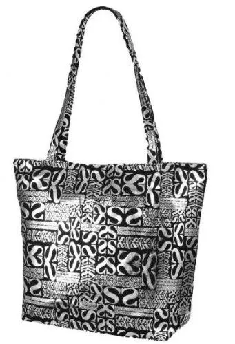 Cayman Flock Print Handbag