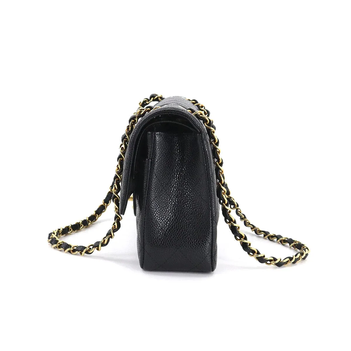 Chanel Caviar Classic black bag
