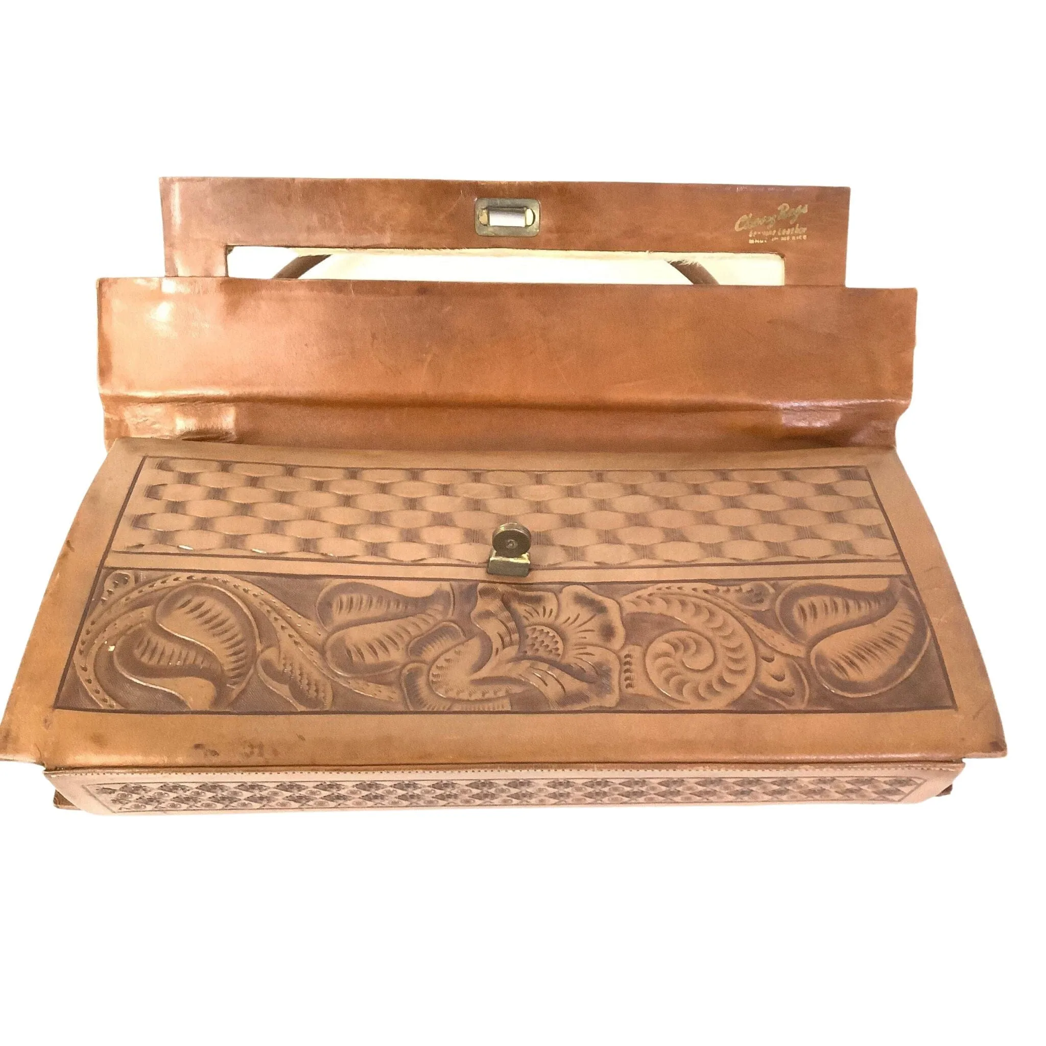 Chavez Tooled Handbag