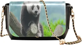 Crossbody Bags for Women Trendy Women's Black Shoulder Bag Small PU Leather Flap Cross Body Bag Handbags