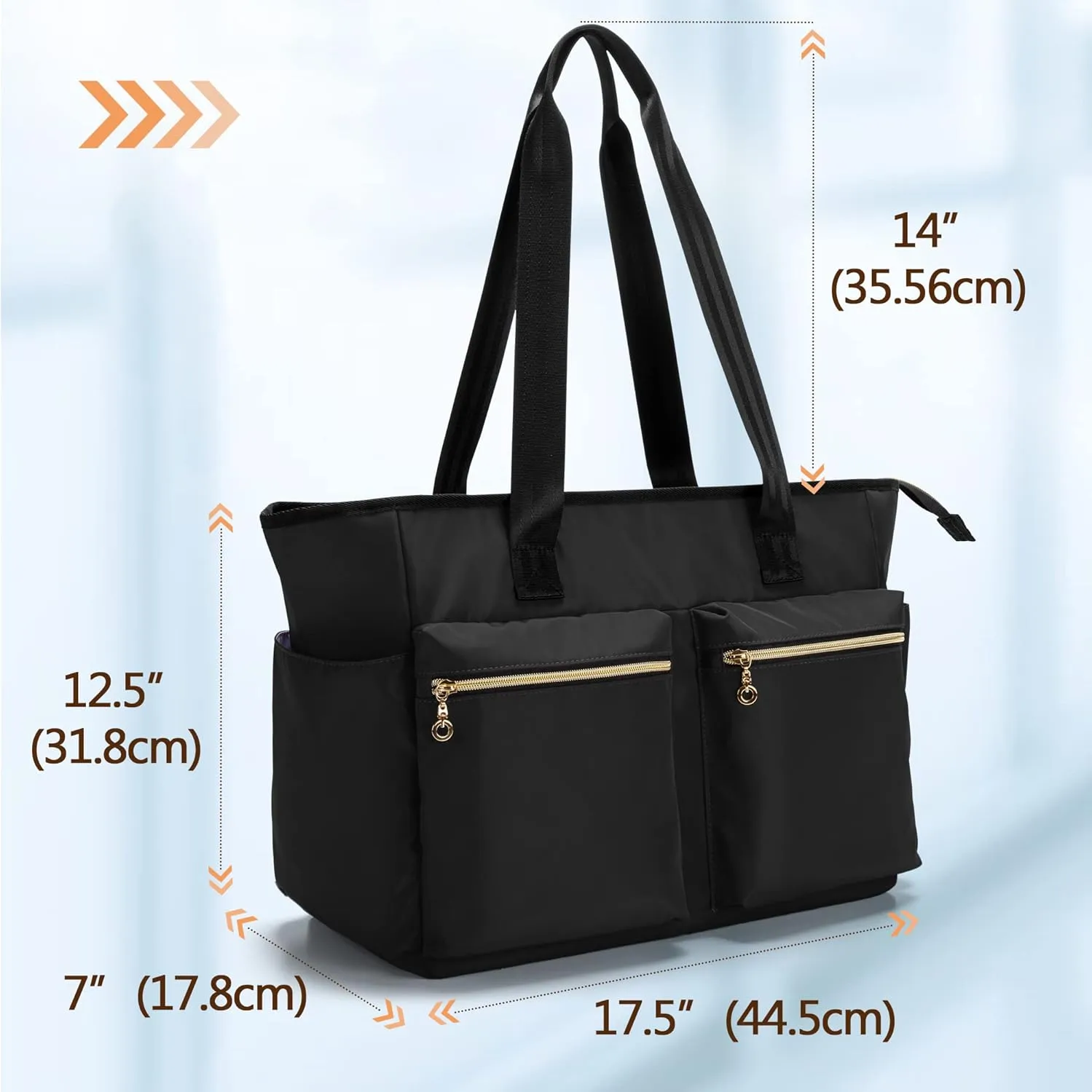 Damero Nurse Bag with Laptop Sleeve for Work & Home Care, Medical Students