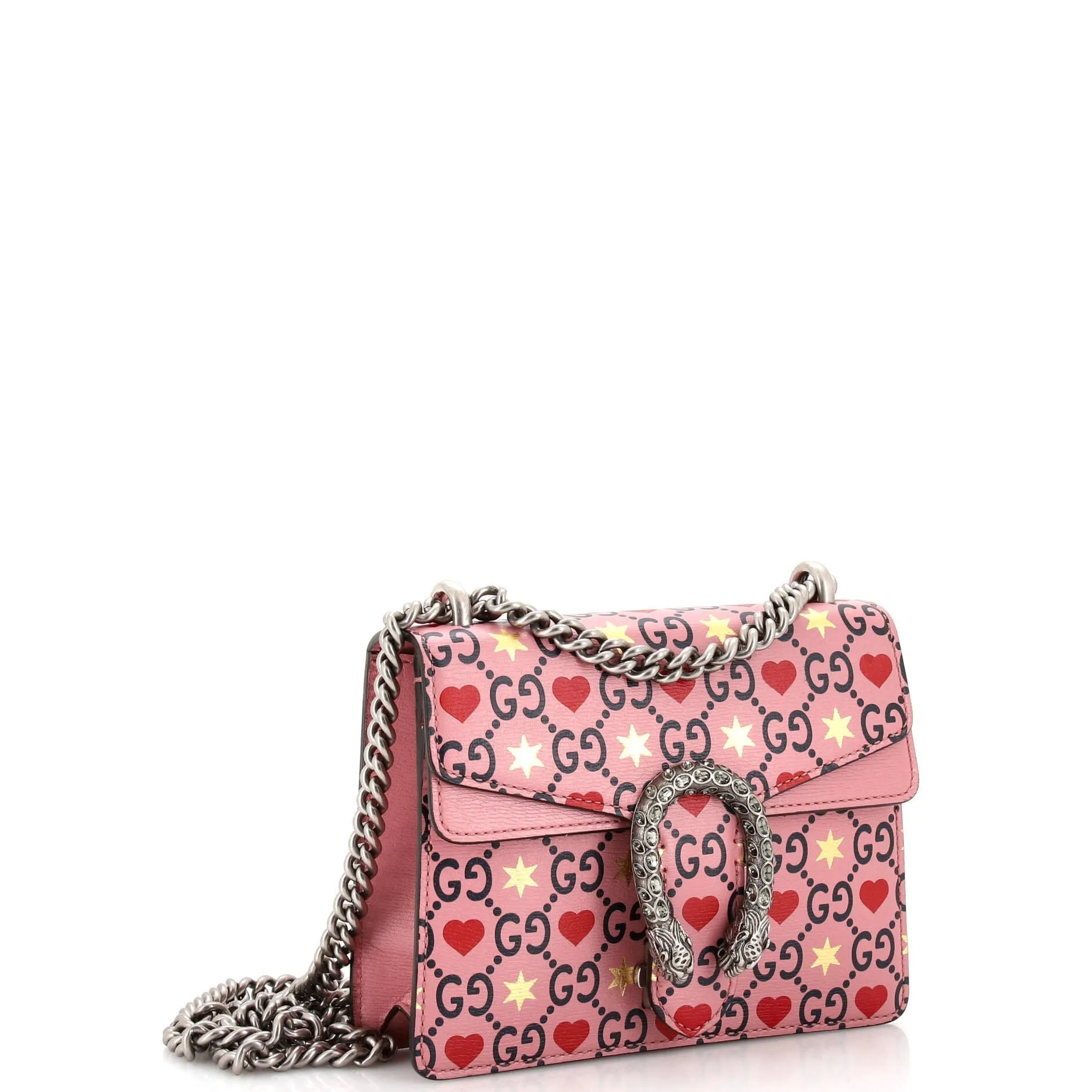 Dionysus Bag Limited Edition Valentines GG Printed Leather Mini