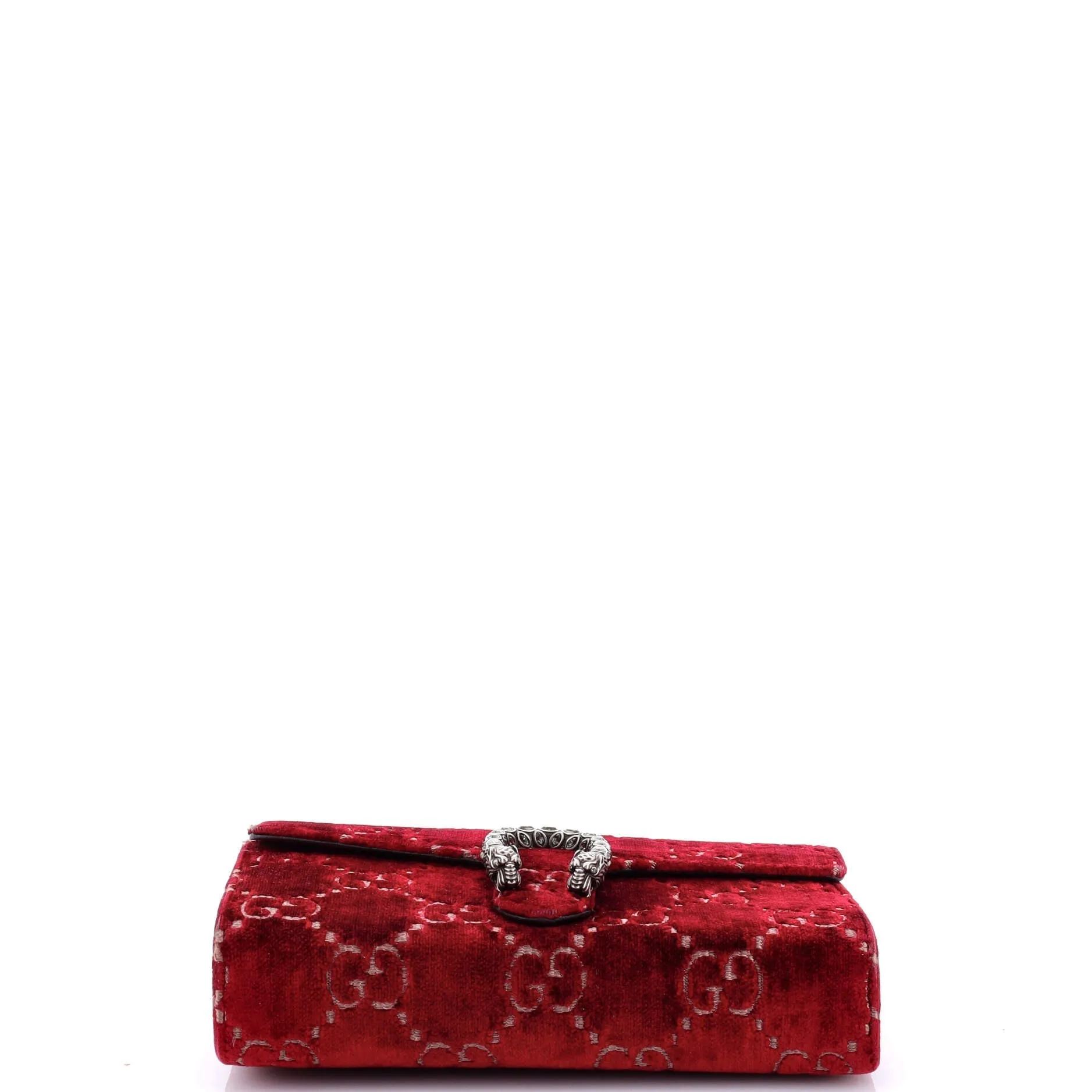 Dionysus Chain Wallet GG Velvet Small