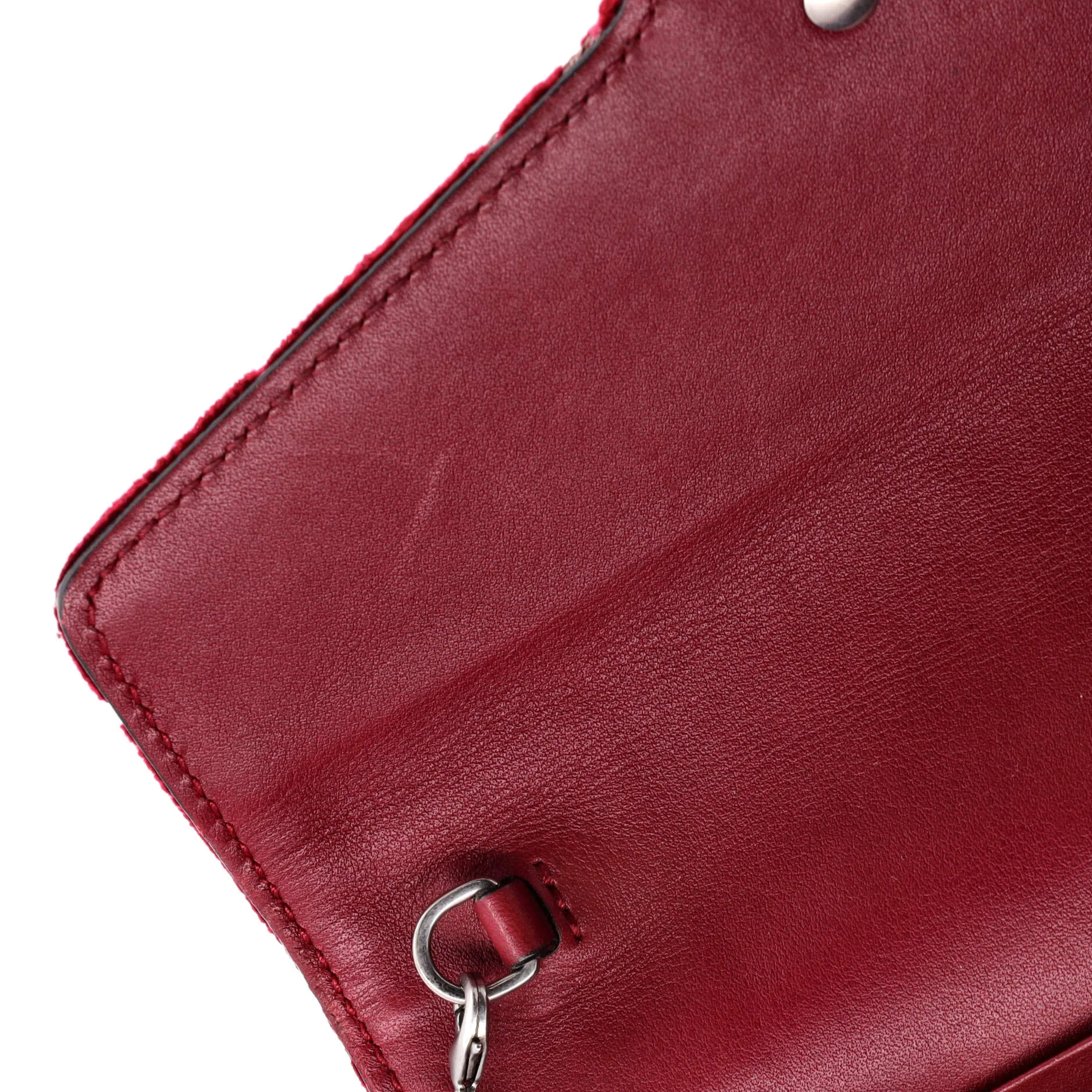 Dionysus Chain Wallet GG Velvet Small