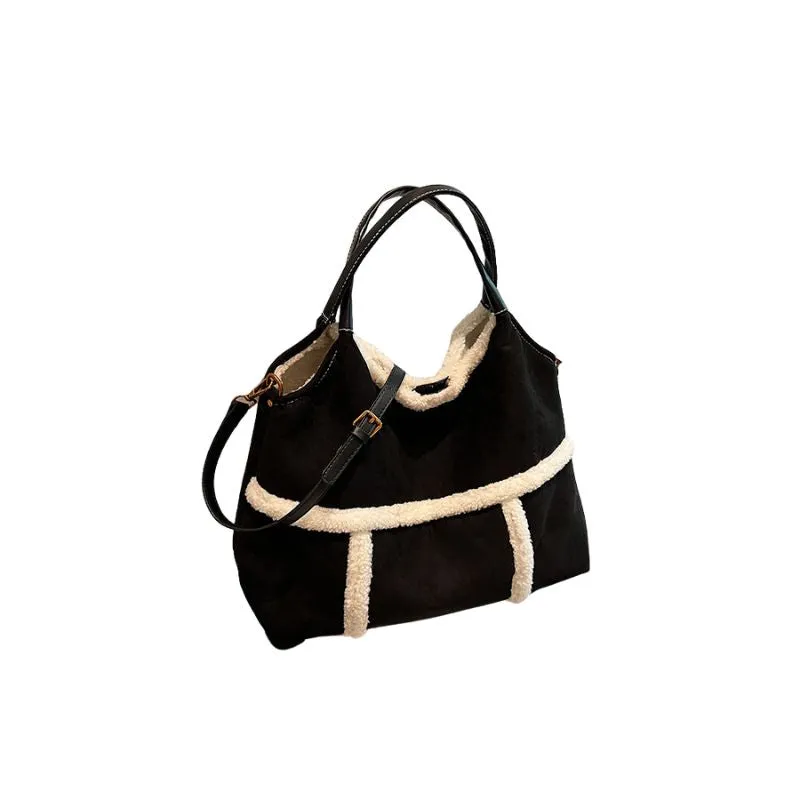 Fashion Tote Suede Large-capacity Bag