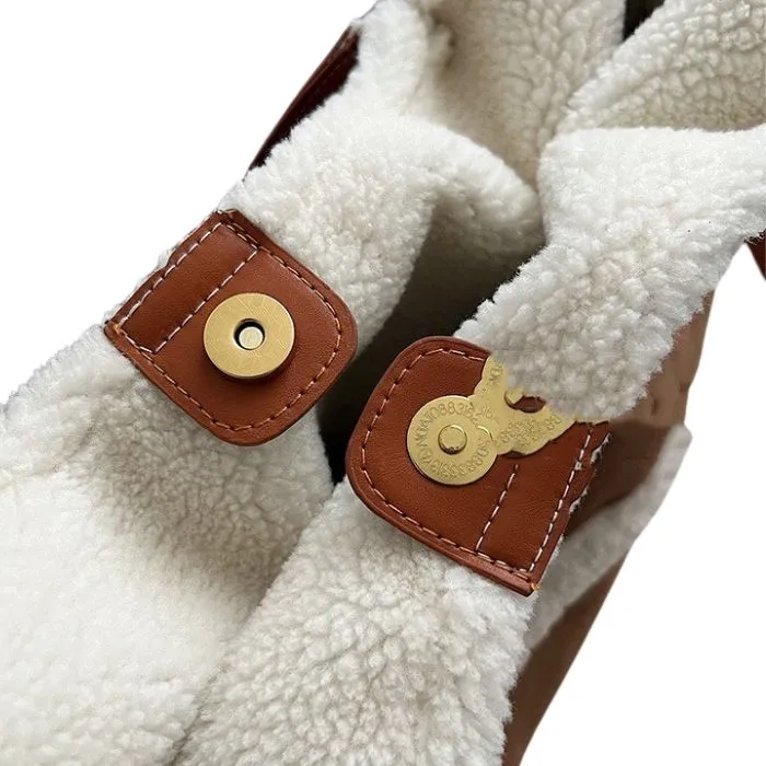 Fashion Tote Suede Large-capacity Bag