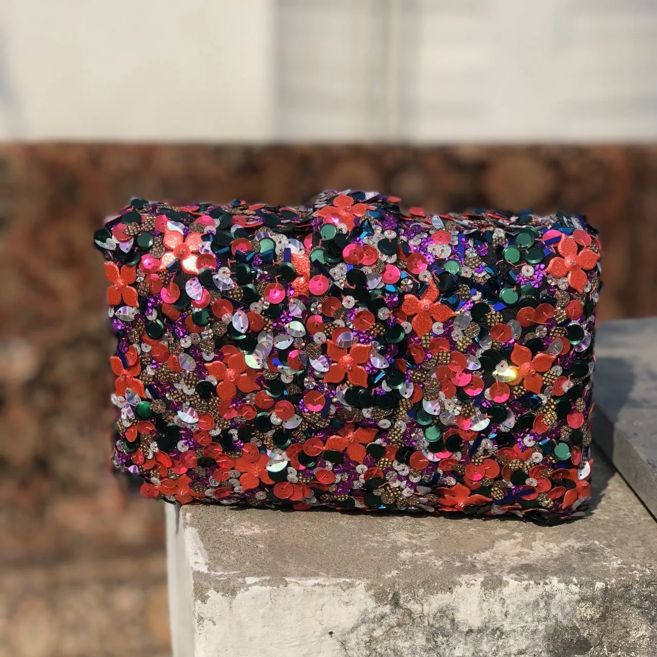 Floral Kitsch Clutch