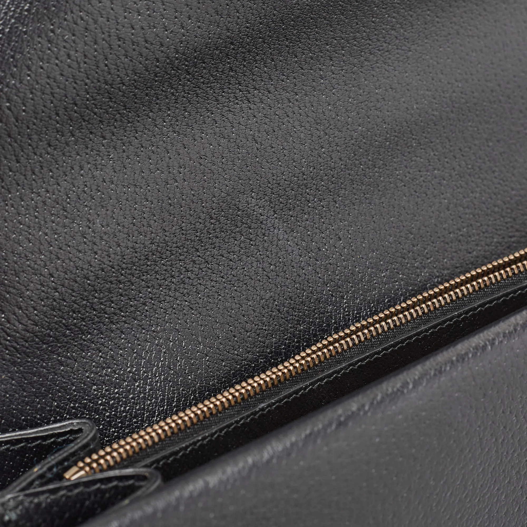Gucci  Leather Medium Embroidered Web Dionysus Shoulder Bag