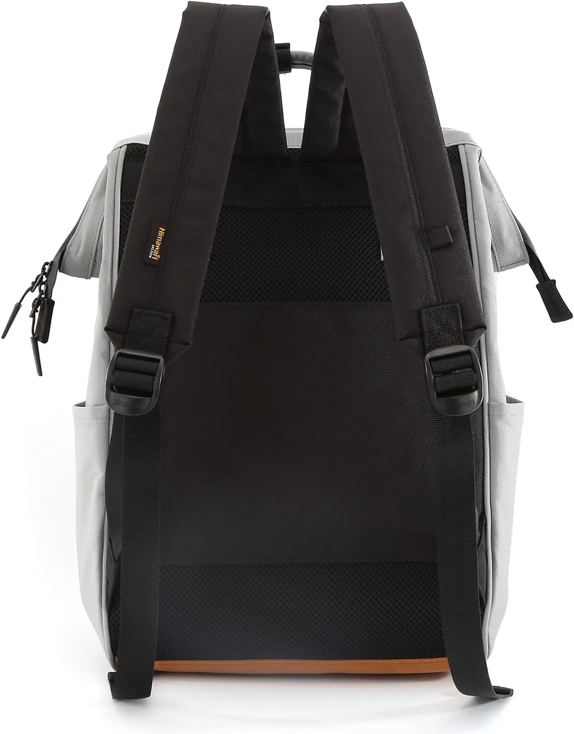 Himawari Travel School Backpack with USB Charging Port 15.6 Inch Doctor Work Bag for Women&Men College Students(124#-07# Gray, Regular)