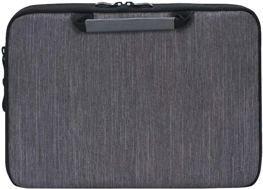 iCozzier Handle 11-11.6 Inch Laptop and iPad Case/Electronic Accessories Storage Bag 11Laptop Sleeve for Ultrabook/Notebook/Netbook/MacBook - Grey