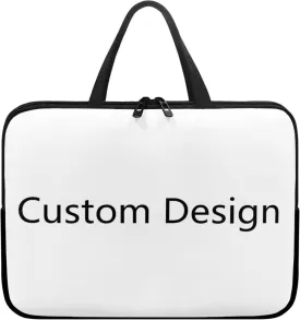 Laptop Bag Laptop Case Computer Carrying Case Fits 10-17 Inch Pink Flower Laptop and Tablet, and Water Repellent Fabric