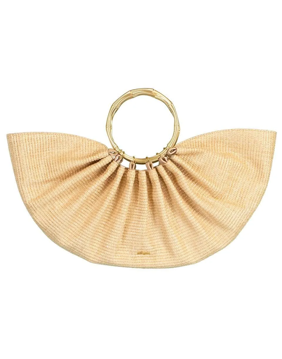 Natural Banu Top Handle Bag
