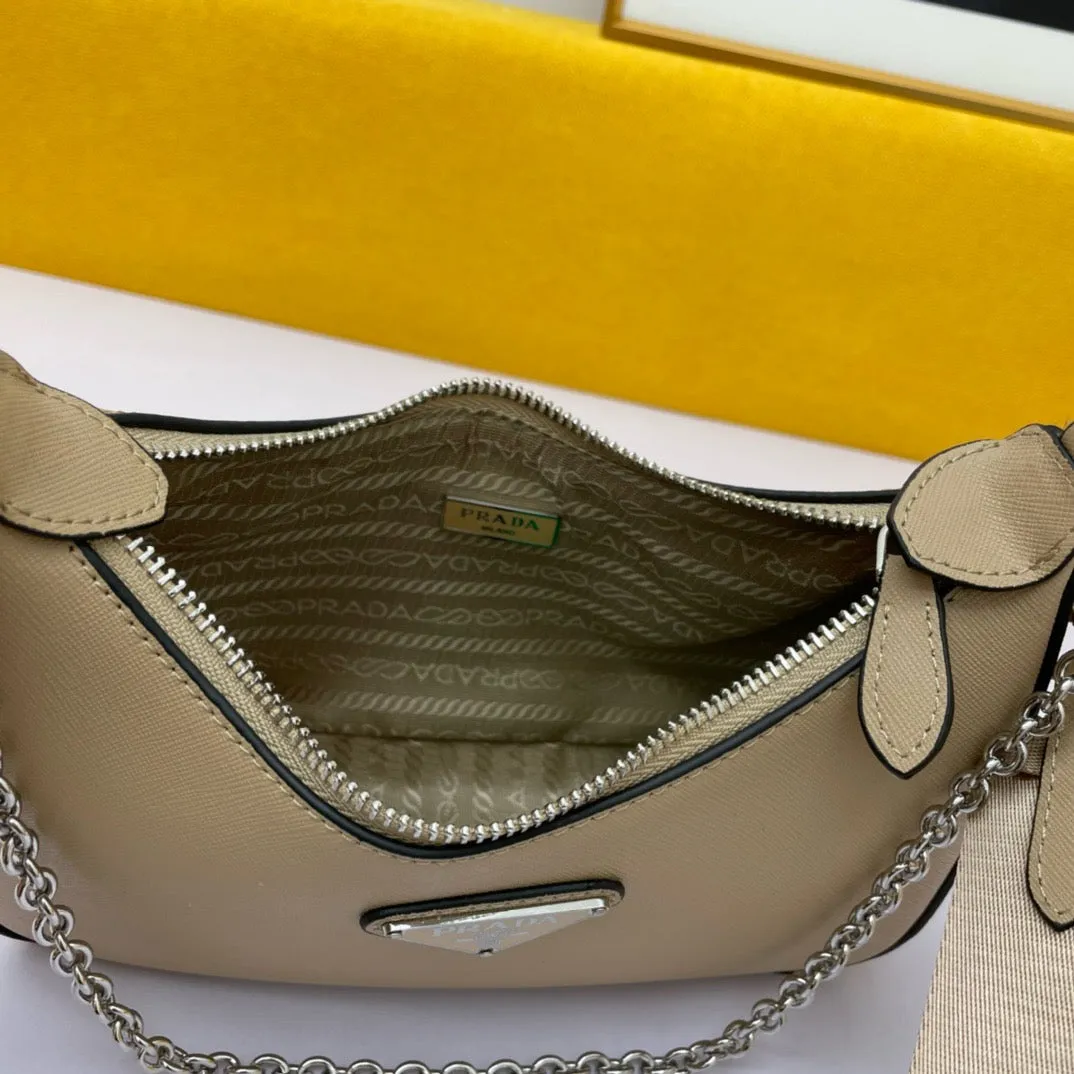 P Re-edition 2005 Saffiano Leather Bag