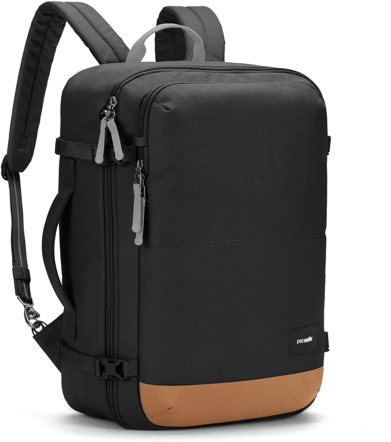 Pacsafe GO Anti Theft 34L Carry-on Backpack, Jet Black