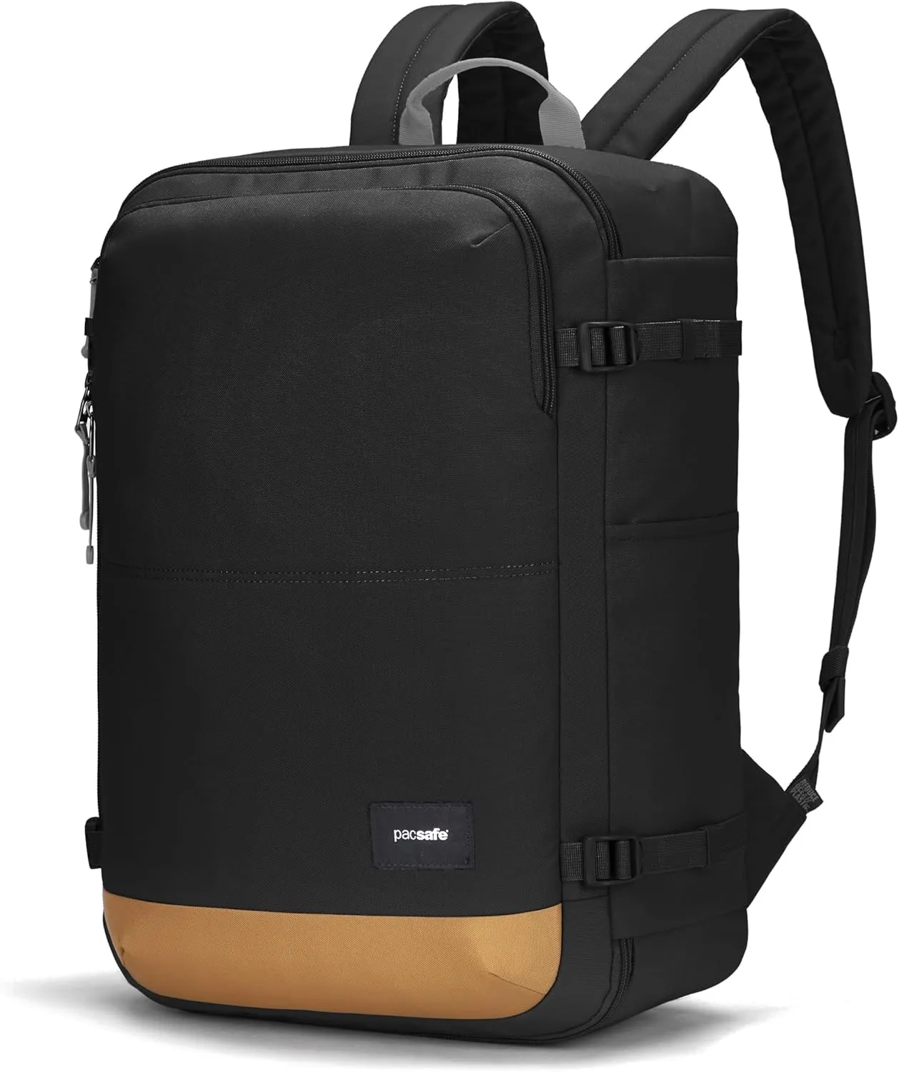 Pacsafe GO Anti Theft 34L Carry-on Backpack, Jet Black