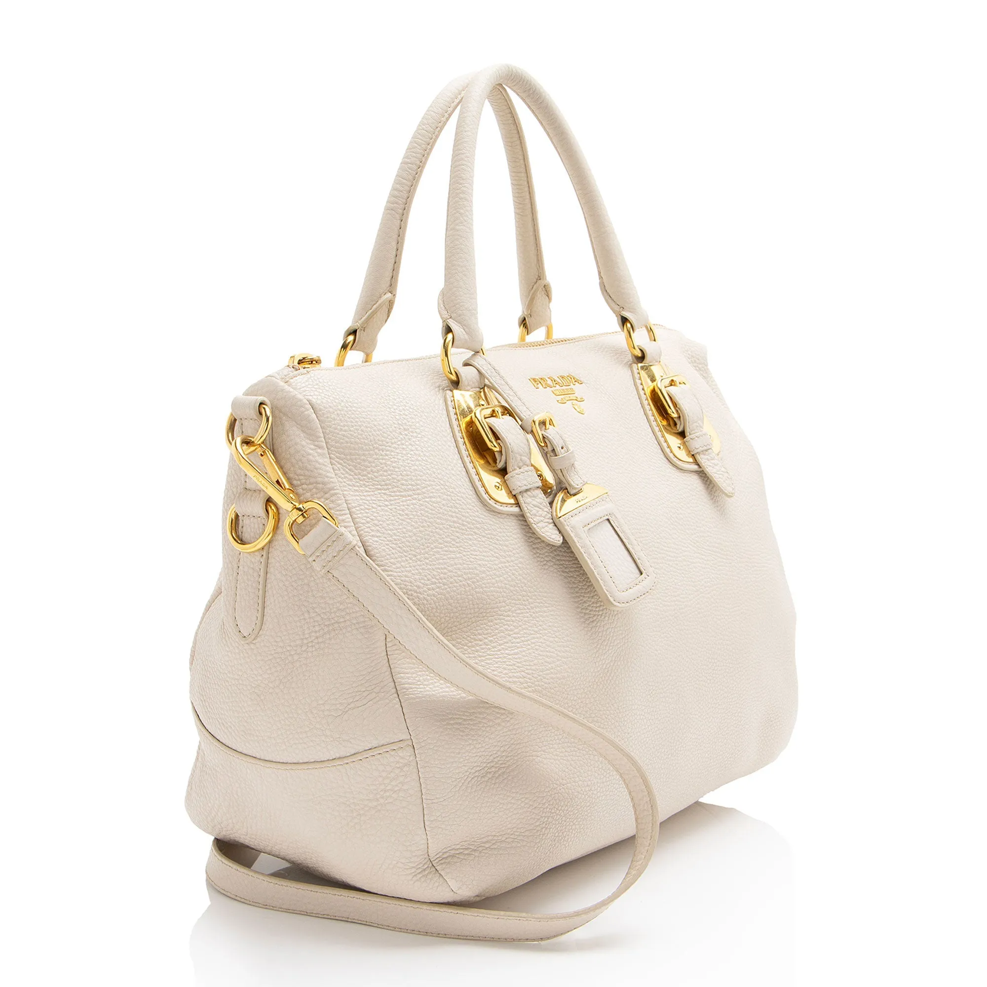Prada Vitello Daino Soft Satchel