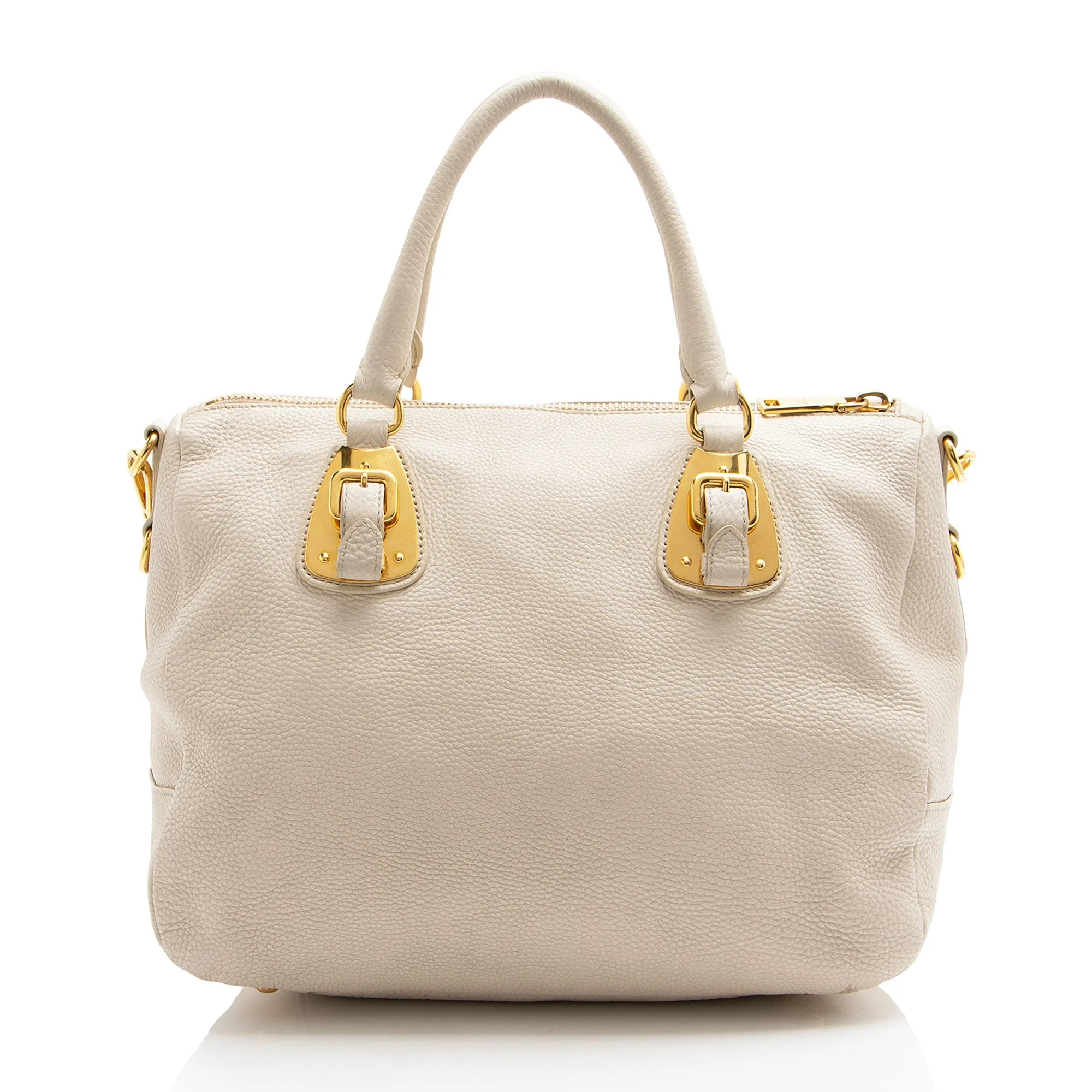 Prada Vitello Daino Soft Satchel