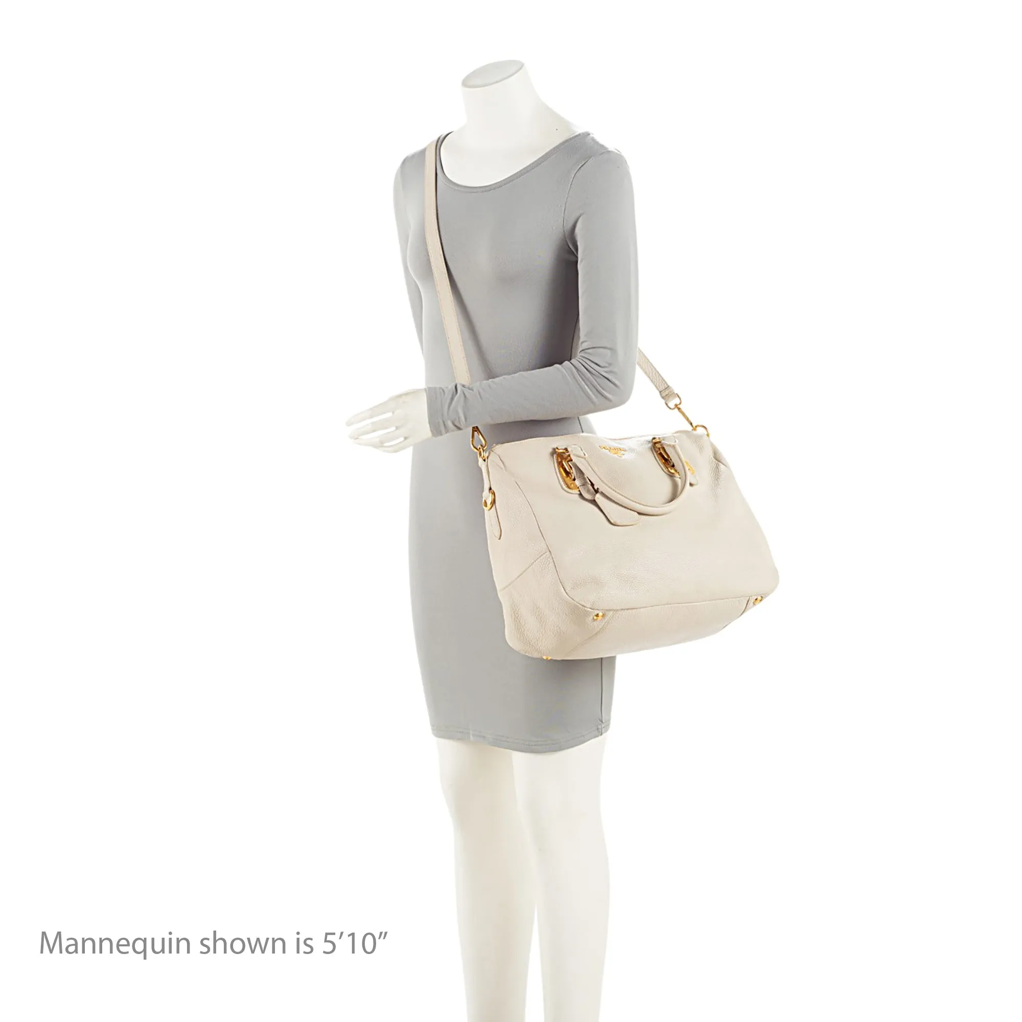 Prada Vitello Daino Soft Satchel