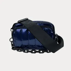 Ramona Quilted Liquid Nylon Crossbody Bag