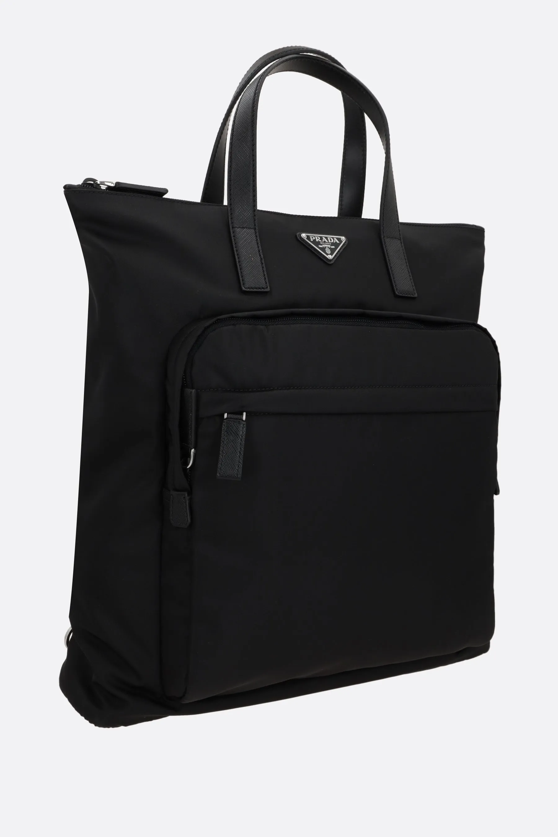 Re-Nylon Saffiano Tote