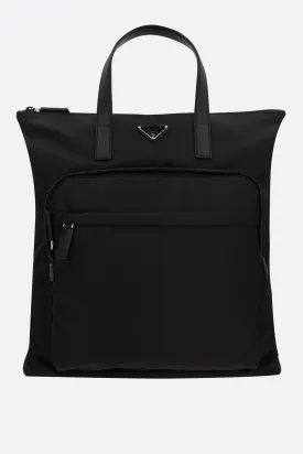 Re-Nylon Saffiano Tote