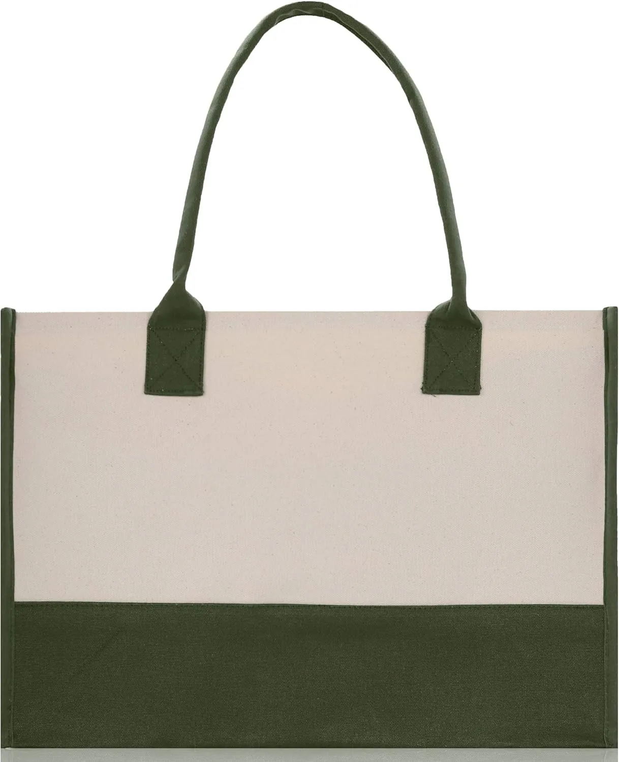 VANESSA ROSELLA Premium Quality Personalized 100% Cotton Canvas Chic Tote Bag