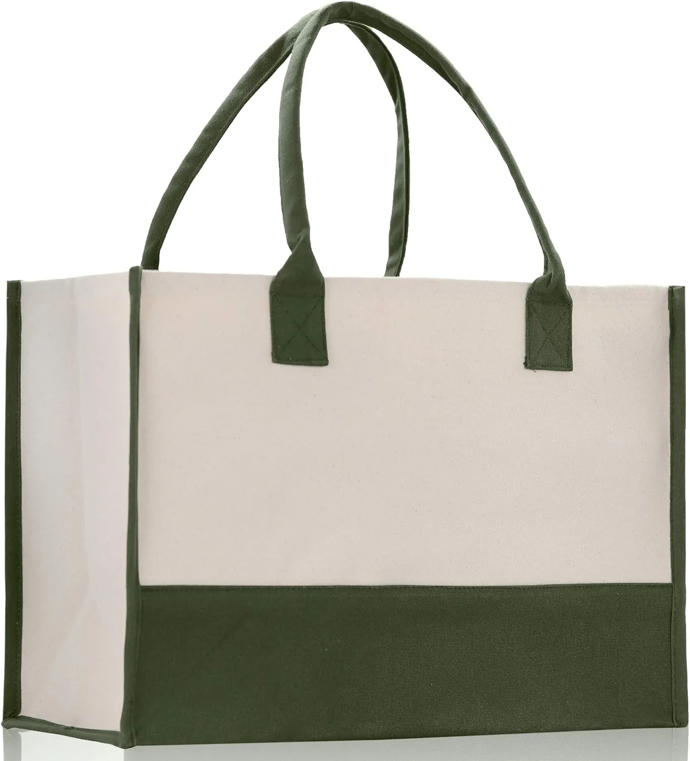 VANESSA ROSELLA Premium Quality Personalized 100% Cotton Canvas Chic Tote Bag